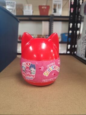 Squishmallows  Squad Surprise Toy - Red and Pink Capsule